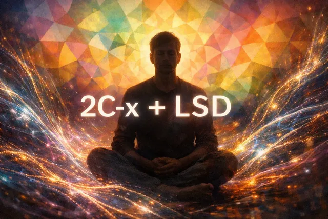2C-x и LSD - наложение психоделических состояний