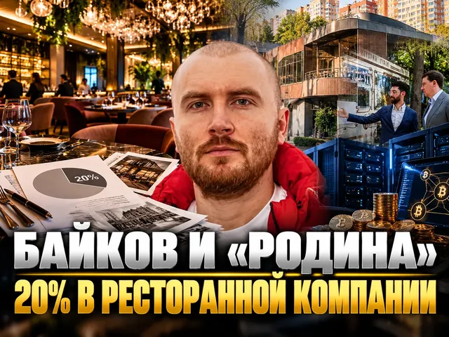 Алексей Байков и ресторан «Родина»: что известно о легальном бизнесе