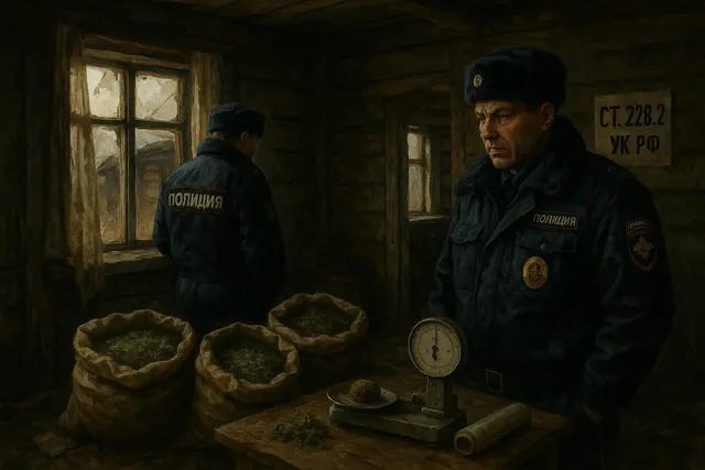 В Алтайском крае нашли более 4 кг конопли и гашиш у жителя района