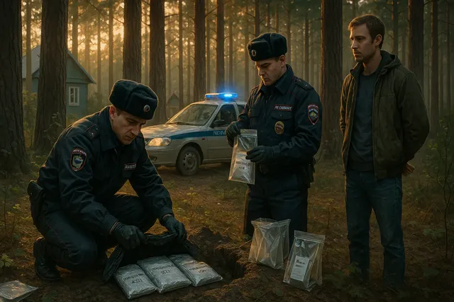 В Алтайском крае задержан курьер со 500 г N-метилэфедрона