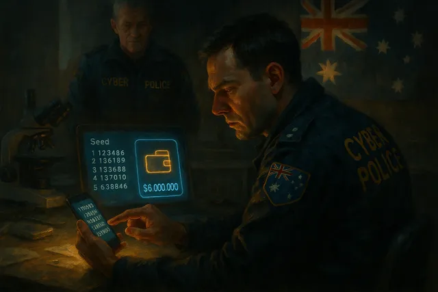 В Австралии взломали криптокошелёк и конфисковали $6 млн