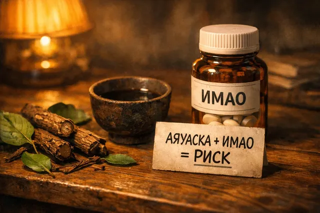 Аяуаска и ингибиторы МАО - домашняя обстановка и риск взаимодействий