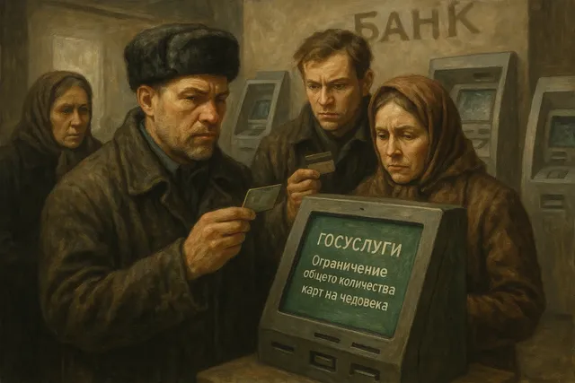 В России введут лимит на количество банковских карт у граждан