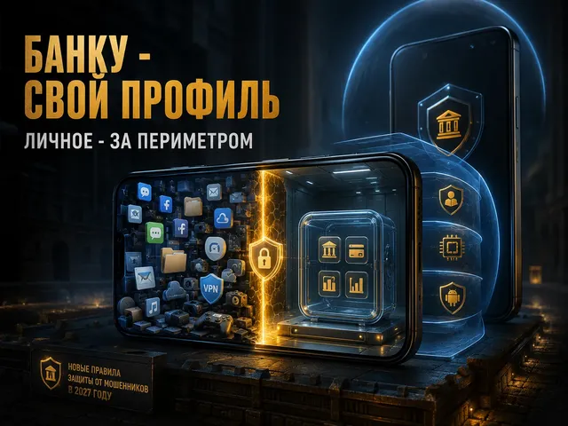 Пошаговая изоляция банковских приложений в отдельном смартфоне или защищённом профиле Android