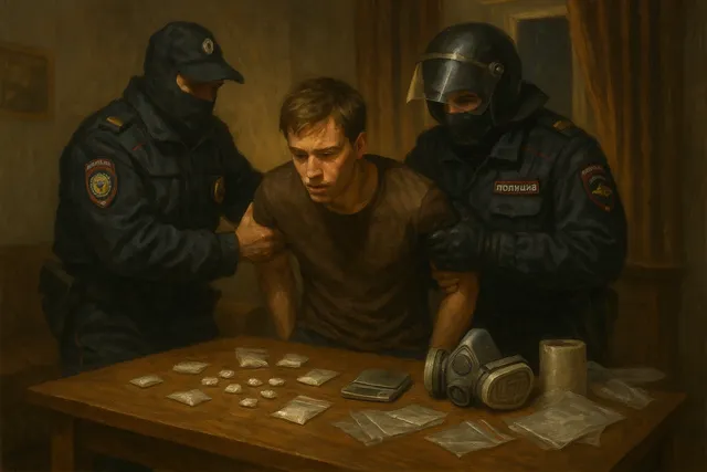 В Барнауле задержан выпускник вуза с партией «синтетики» для сбыта