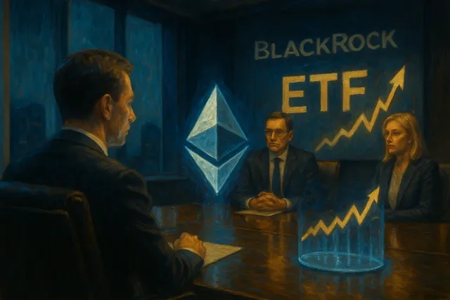 BlackRock запускает ETF для стейкинга эфира