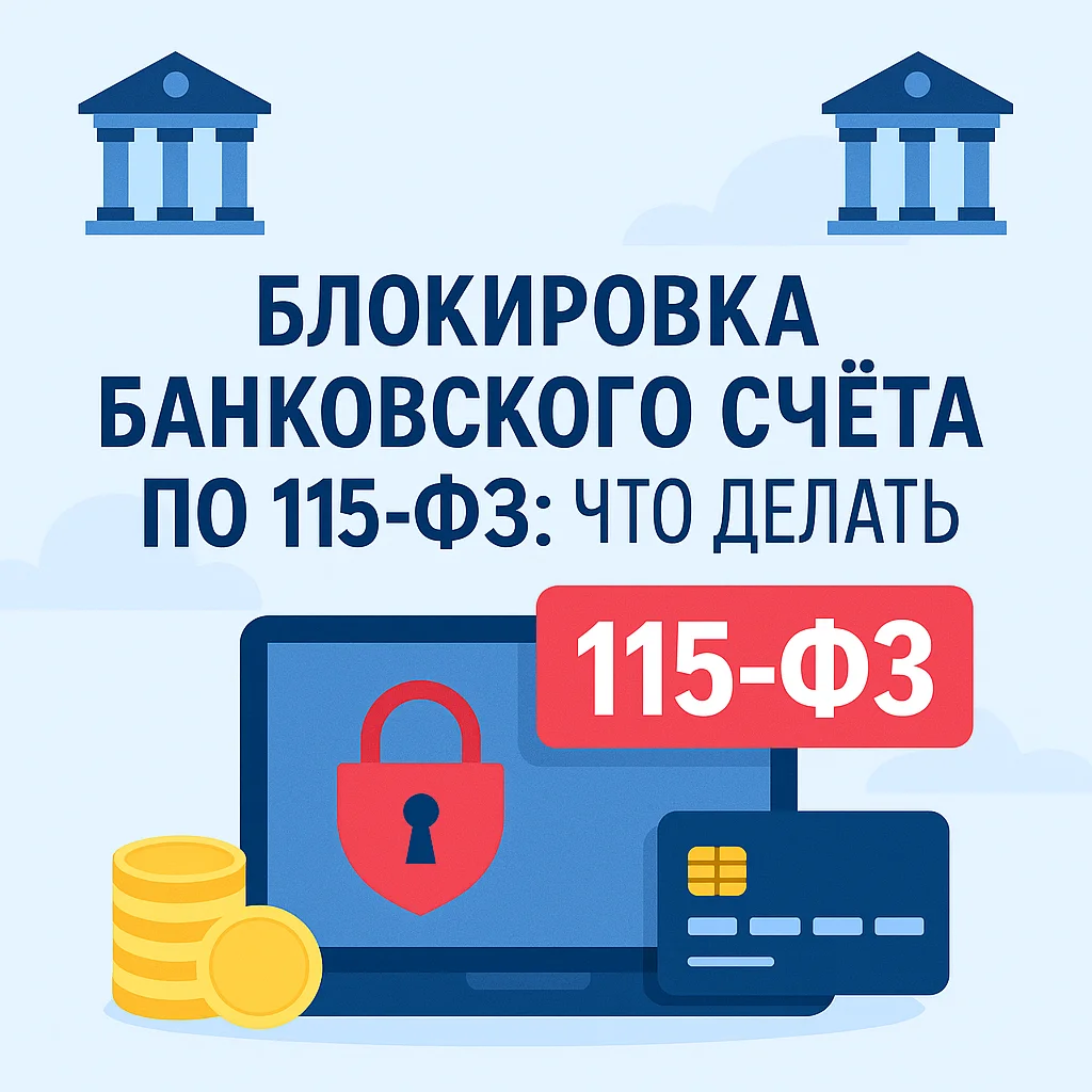 Пошаговое руководство: как действовать при блокировке банковского счёта по 115-ФЗ