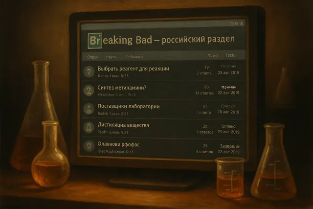 Форум Breaking Bad открыл русскоязычный раздел