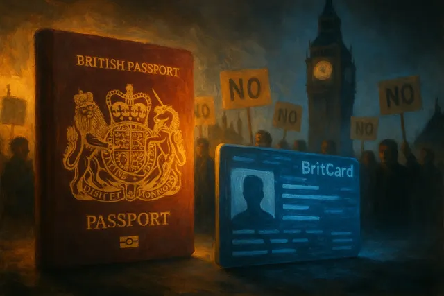 BritCard: цифровой паспорт Великобритании вызвал массовые протесты