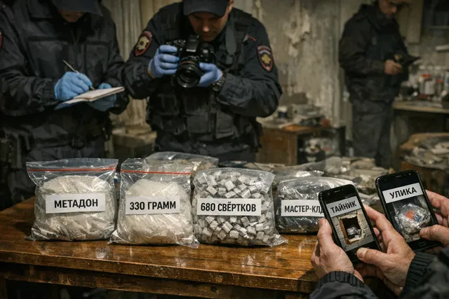 В Брянске задержали наркосбытчиков с 680 свёртками метадона