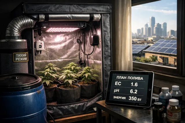 Будущее домашнего культивирования каннабиса - автоматизация, экология, стандарты