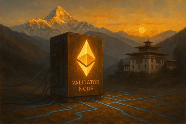 Бутан отправил 320 ETH в стейкинг: сигнал роста или рискованный шаг?