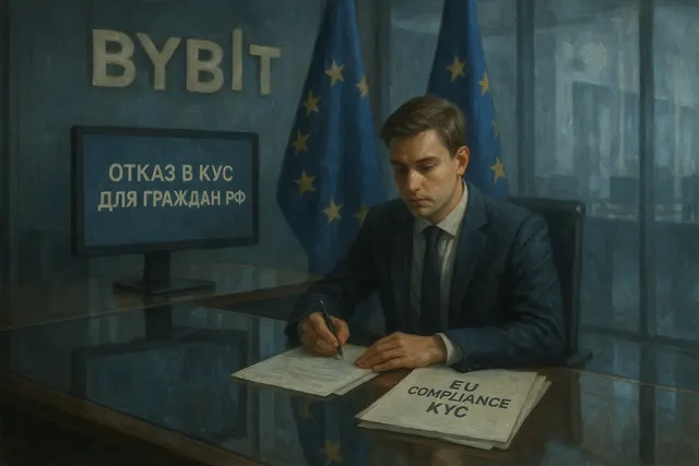 Bybit EU перестала открывать счета гражданам России — ограничения по гражданству