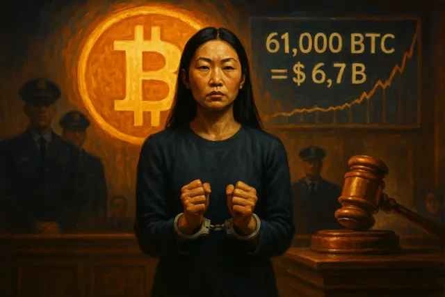 Китаянка осуждена за крупнейшее криптомошенничество: 61 000 BTC