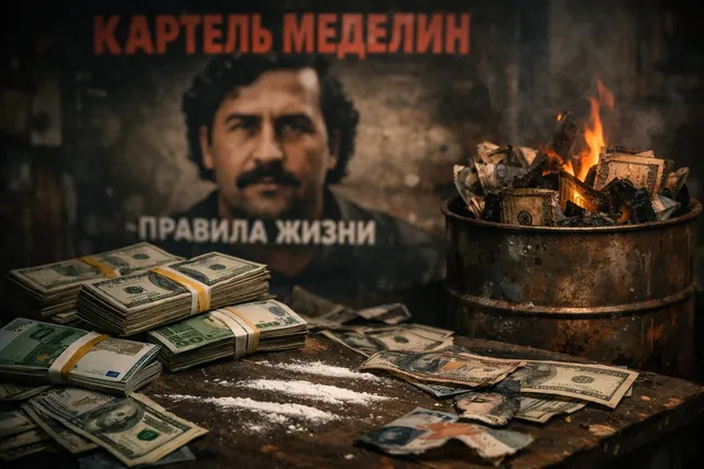 Следы кокаина на купюрах, деньги и наркофакты