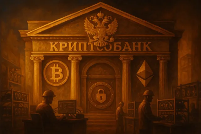 Россия готовит криптобанк для борьбы с мошенничеством и поддержки майнеров