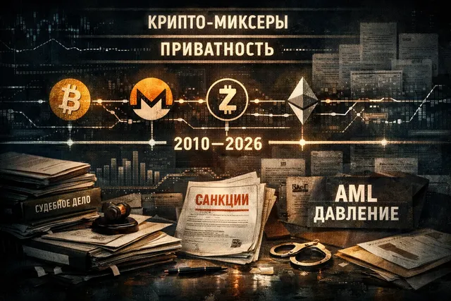 Как крипто-миксеры прошли путь от простых сервисов до сложной инфраструктуры