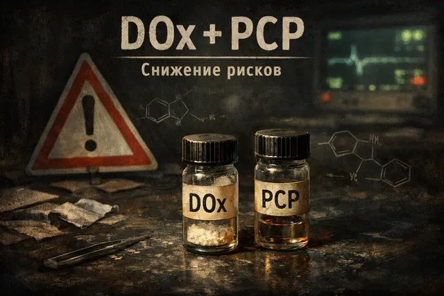 DOx и PCP - риск перегруза психики и тела при сочетании