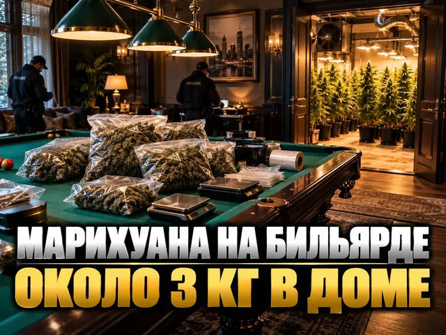 Под Видным задержали двух мужчин: марихуану фасовали на бильярде