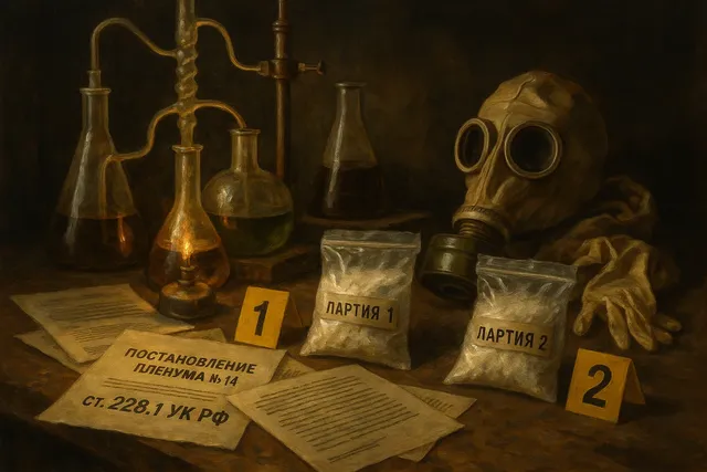 Отличия производства и изготовления наркотиков, улики нарколаборатории