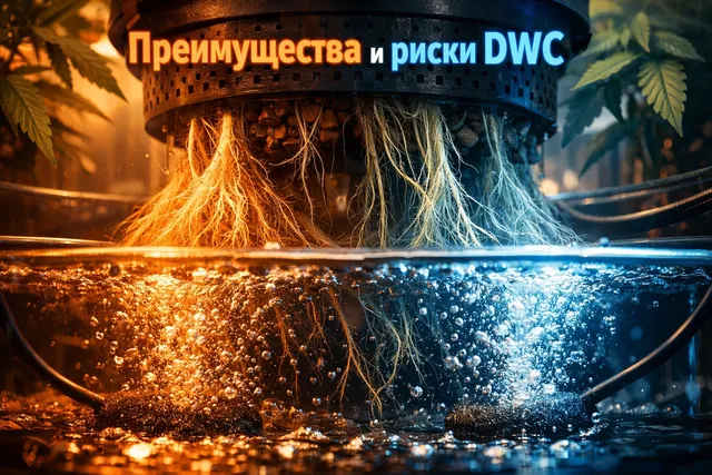 Преимущества и риски системы DWC для каннабиса