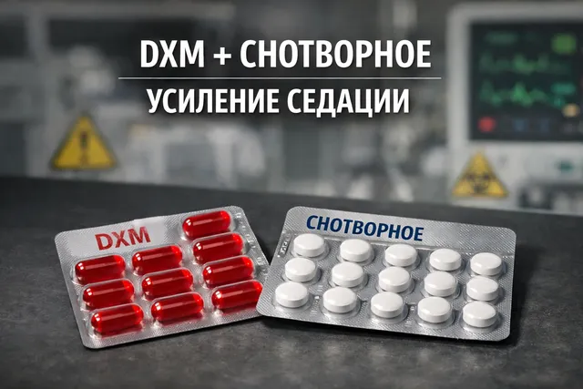 Декстрометорфан и снотворные препараты - взаимодействие и риски