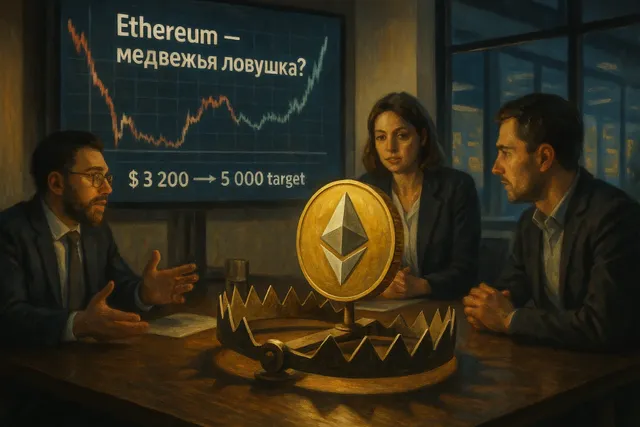 Ethereum: падение или медвежья ловушка? Аналитики видят зону накопления