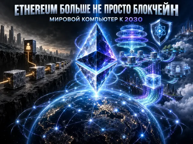 Ethereum превращается из обычного блокчейна в криптографический мировой компьютер с ZK-доказательствами и постквантовой защитой