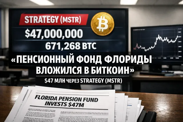 Пенсионный фонд Флориды инвестировал $47 млн в Strategy