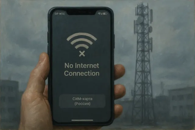 В России отключили мобильный интернет для иностранных SIM и eSIM