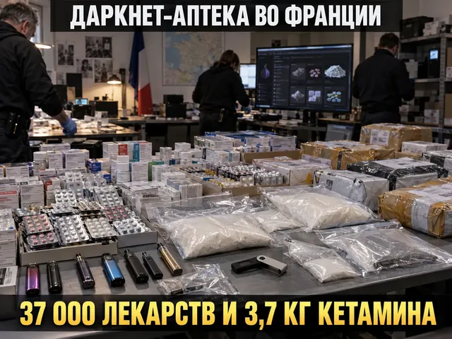 Во Франции закрыли даркнет-магазин с 37 тысячами лекарств