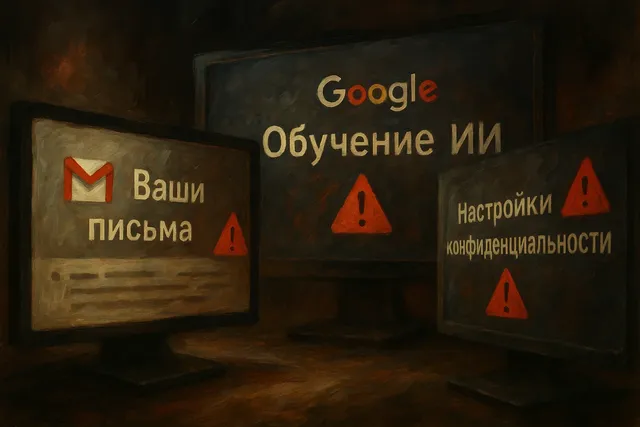 Google обучает ИИ на письмах Gmail: включено по умолчанию, как отключить