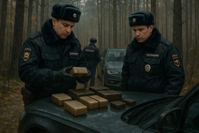 Полиция Коми задержала двоих сыктывкарцев с 3 кг гашиша и 28 тайниками