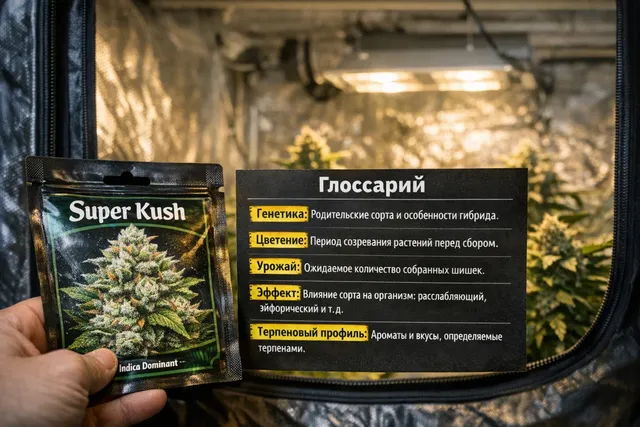 Как читать описание сорта каннабиса