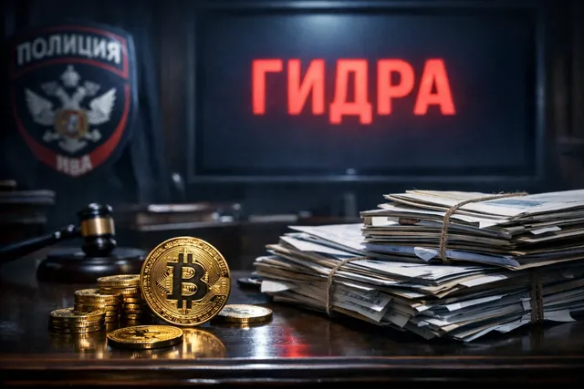 Арест активов Hydra: 39 квартир, Bitcoin и дело на 2,5 миллиарда рублей