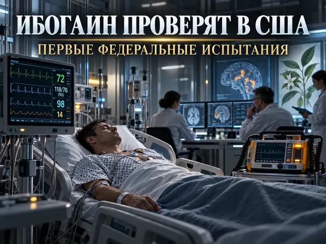 США готовят первые федеральные испытания ибогаина при зависимости