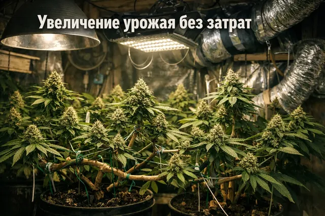 Советы как увеличить урожай каннабиса без дополнительных затрат