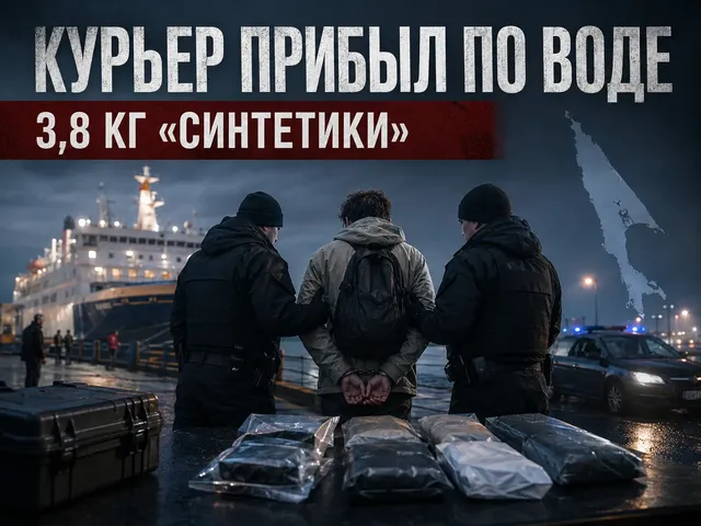 На Сахалине задержали иностранца с 3,8 кг альфа-PVP и мефедрона