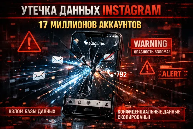 Утечка данных Instagram затронула более 17 миллионов аккаунтов