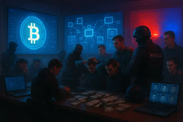 В Калмыкии задержали 17 аферистов, обманувших 44 человека при продаже криптовалюты
