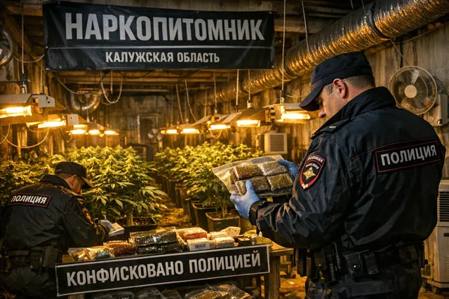 В Калужской области раскрыли наркопитомник по выращиванию конопли