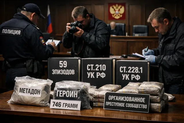 В КЧР десять участников наркосообщества получили сроки до 12,5 лет