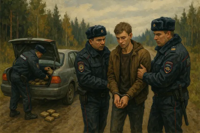 В Карелии задержан наркокурьер из Ленобласти с крупной партией наркотиков