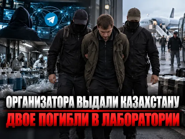 Россия выдала Казахстану организатора сети по производству мефедрона