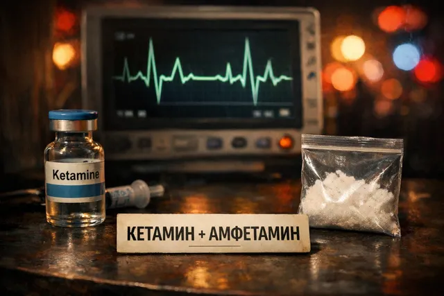 Кетамин и амфетамин - контраст стимуляции и диссоциации