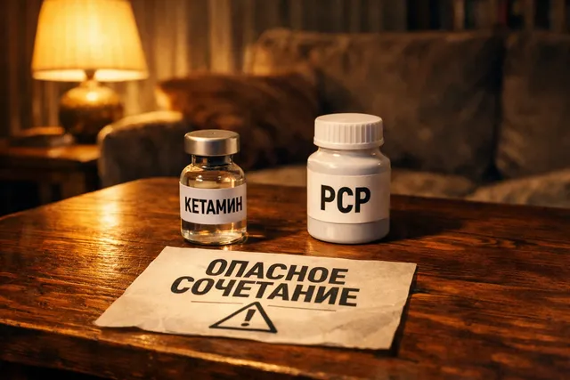 Кетамин и PCP - сочетание диссоциативов и риск психоза и травм
