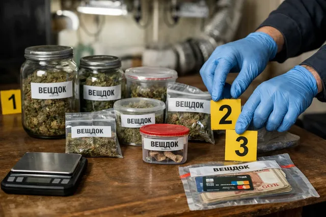 Хабаровск: каннабис и грибы с псилоцином для сбыта, версия МВД