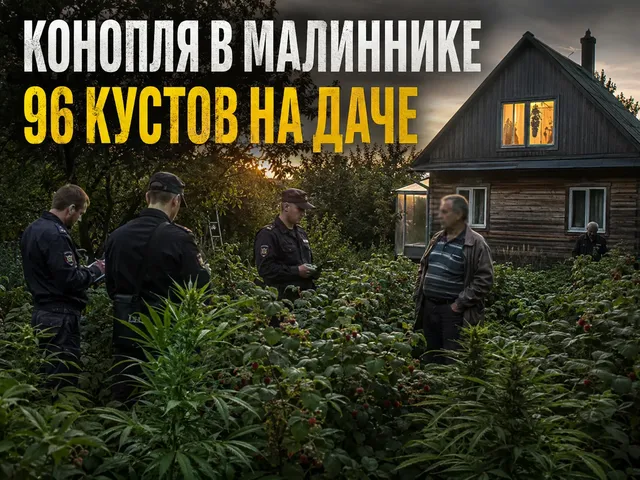 Конопля среди малины: в Мещерино изъяли 96 кустов и марихуану