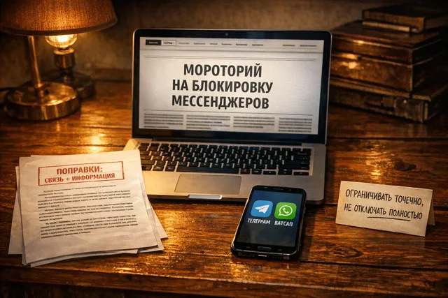 КПРФ предлагает мораторий на блокировку Telegram и WhatsApp в РФ