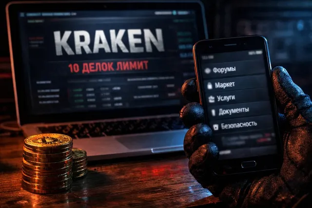 Kraken Darknet Market: ограничение на вывод после 10 сделок